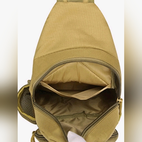 NEW Khaki Chest Bag - Picture 5 of 10